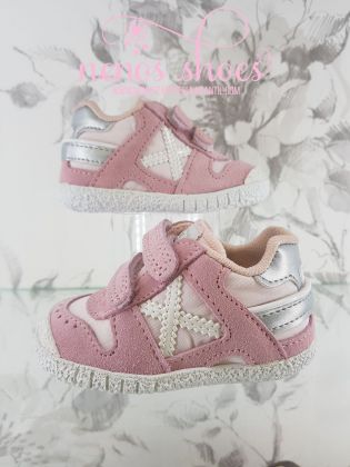 Munich Baby Massana, Zapatillas Bebé-Niñas, Blanco 503, 19 EU : :  Moda