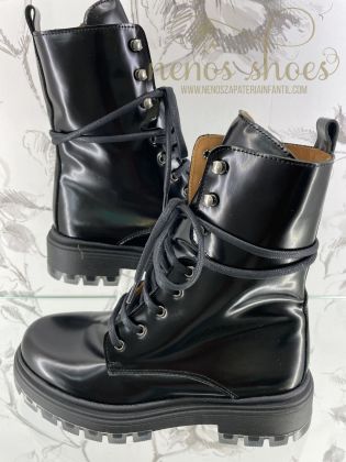 Botas Eli militar negro Sibaritas