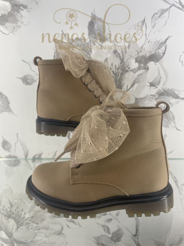 Botas Eli lazo tul camel