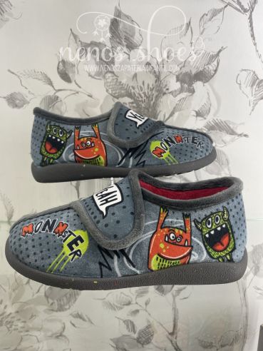 Zapatillas casa Garzón monster